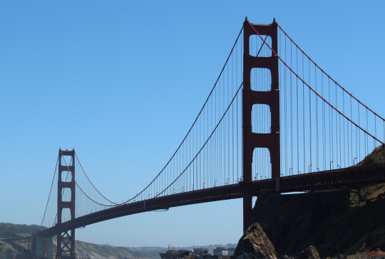 Golden Gate Bridge en famille
