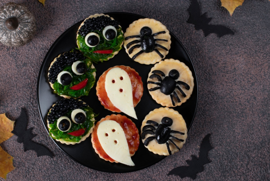 Recettes Halloween - Crakers effrayants
