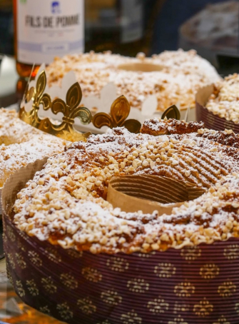 Une délicieuse galette des rois à la Maison Lamour