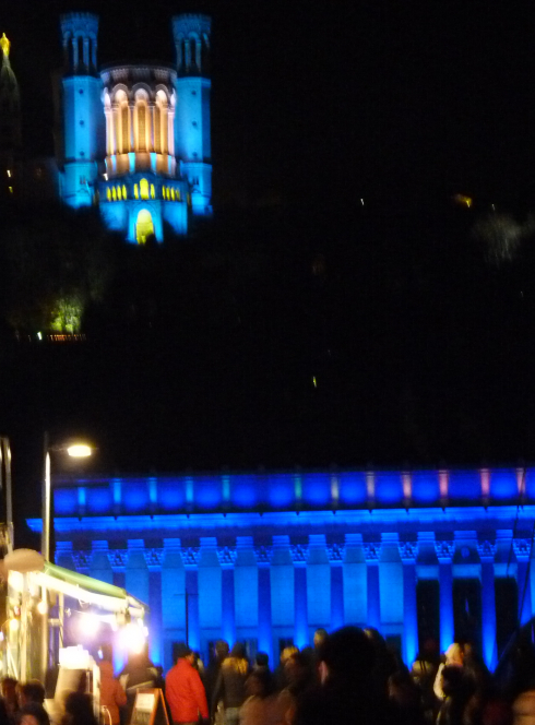 Cathédrale de Fourvière - Fête des Lumières 2013