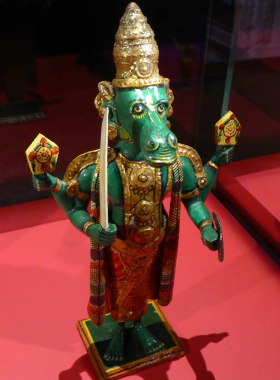 Divinité indienne liée à Vishnu - Musée des Confluences