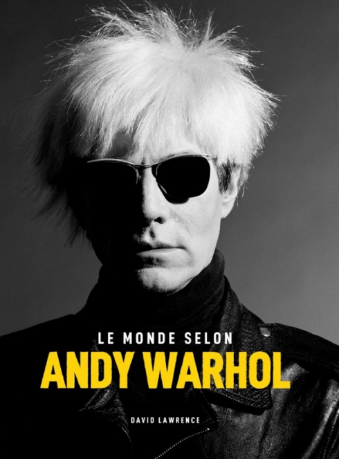 Le Monde selon Andy Warhol : Photo en noir et blanc de l'artiste