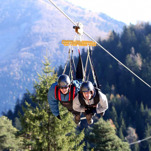 Tyrolienne de La Colmiane