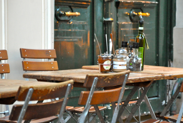 Le Pain Quotidien : marais extérieur