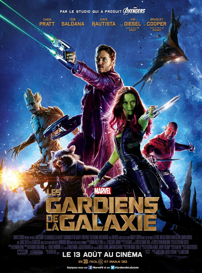 Gardien De La Galaxie Duree De Vie Les Gardiens de la Galaxie, film de science-fiction au cinéma le 13