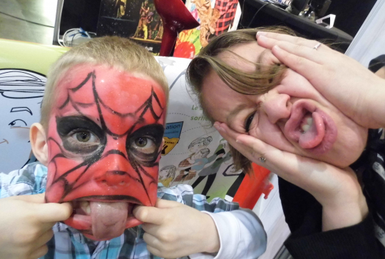 Photo grimace foire de lille  2013