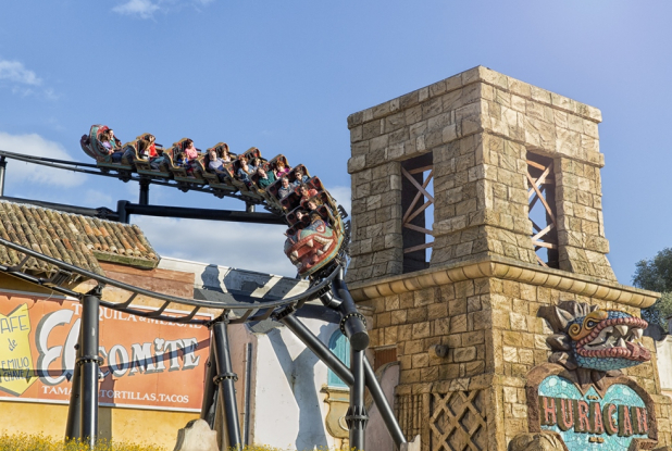 Montagne Russe au Bellewaerde Park 2014