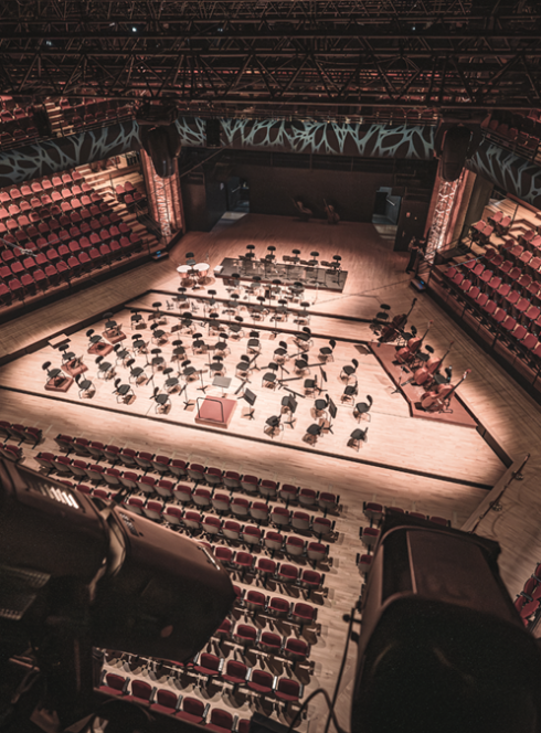 Halle aux Grains : plateau