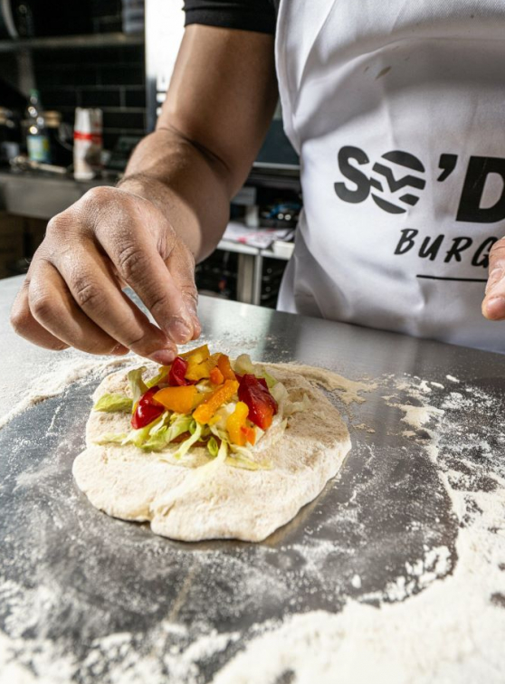 So'Diet Burger - Préparation