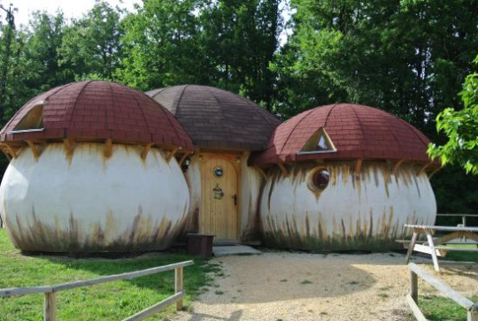 maisons champignon