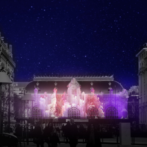 Illumination Gare des Brotteaux