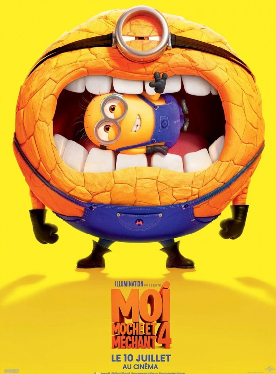Moi, moche et méchant 4 : affiche Minions