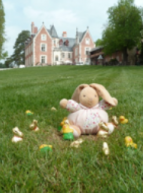 Chasse au trésor au Château du Clos Lucé Paques 2017 ©David Darrault - CDT Touraine