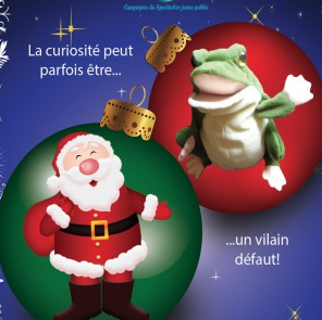 La grenouille à grande bouche à la recherche du Père Noël - Luciole spectacle