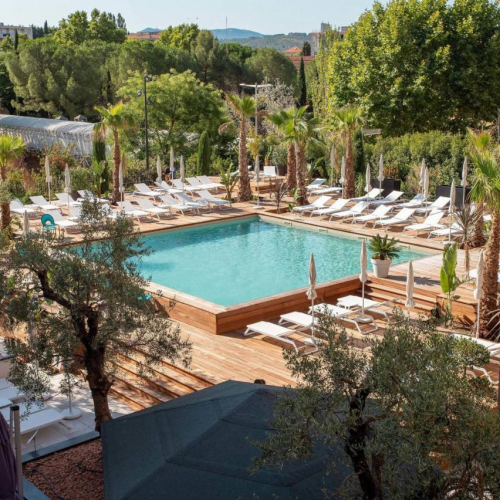 Hôtels avec spa à Aix-en-Provence - Renaissance - piscine