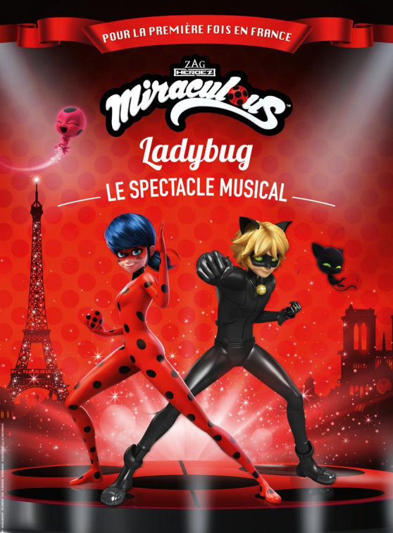 Miraculous Ladybug, le spectacle musical - Affiche