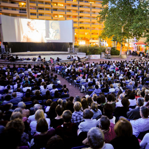 Cinéma en plein air à Lyon