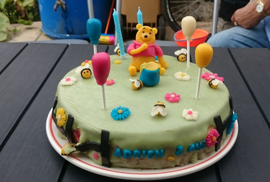 Gâteau Winnie l'ourson