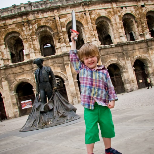 Les sites antiques incontournables à visiter avec les enfants - Arènes de Nîmes