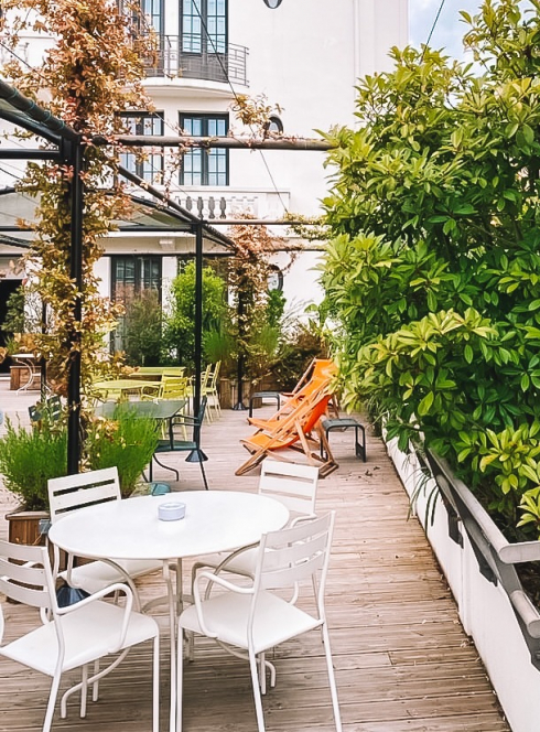 Collège Hôtel - Terrasse secrète