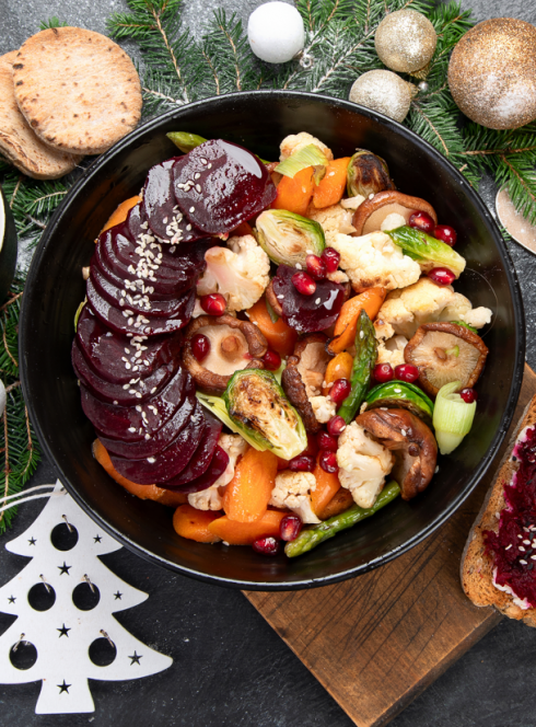 Recettes : menu végétarien pour Noël