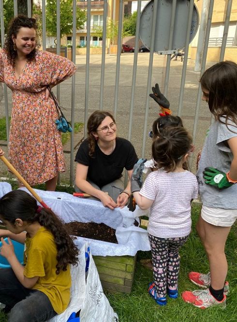 Animation parents-enfants Curieuses Énergies : Atelier jardinage