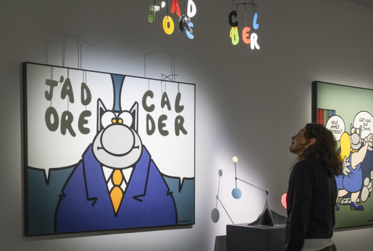 Geluck expose Le Chat : visite au Musée Maillol