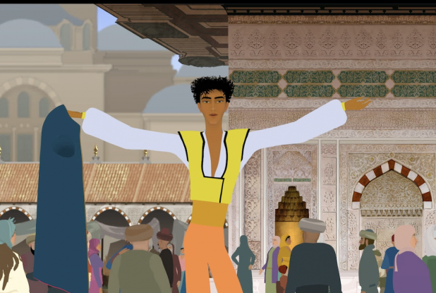 Le Pharaon, le Sauvage et la Maîtresse des Roses : le "beau garçon"