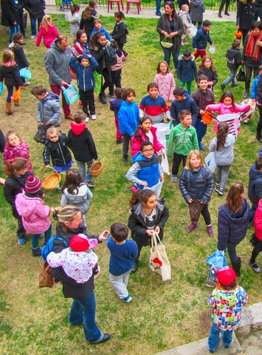 Chasse aux oeufs de Pâques 2022 au Château de Tourrette-Levens