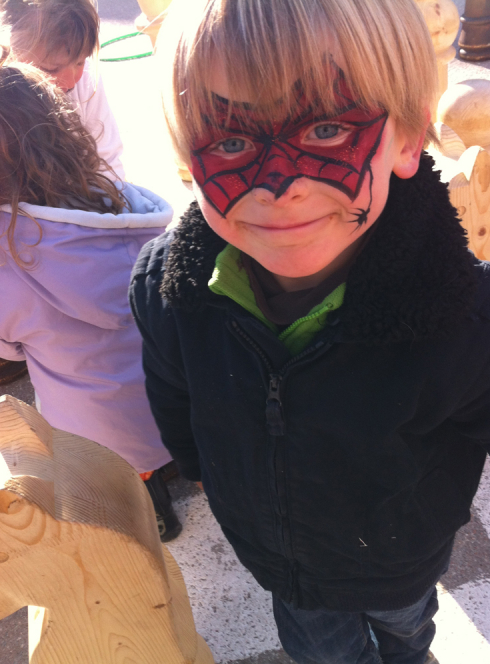 Enfant spiderman