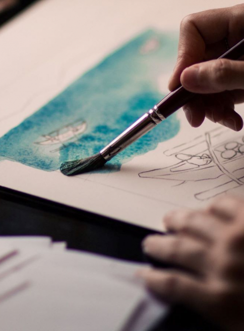 Salon des loisirs créatifs 2023 - aquarelle