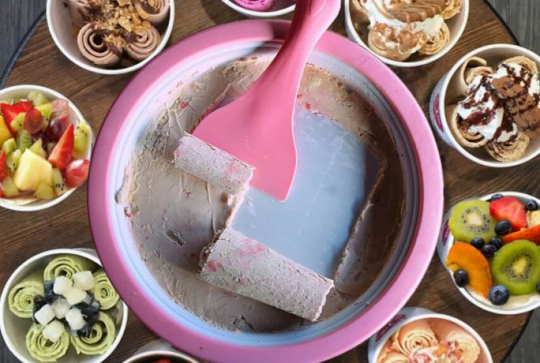 Ice cream rolls machine - L'avant-gardiste