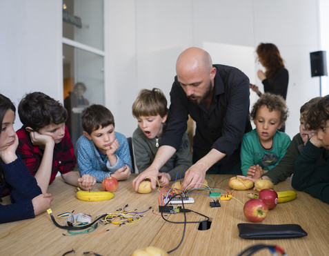Un atelier pour enfants de l'édition 2016