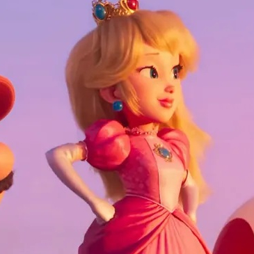 Peach dans Mario Bros.