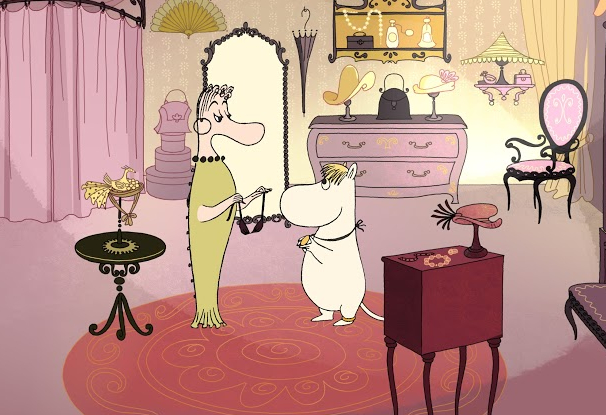Moomins sur la riviera