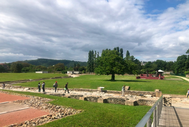 Musée Saint-Romain en Gal - jardins