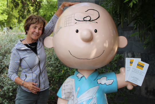 Charles M Schulz Museum : avec Mme Schulz