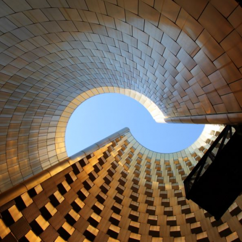 Vulcania - Intérieur du cône