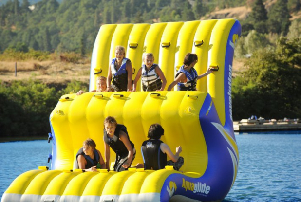 Aquaviva : structure gonflable