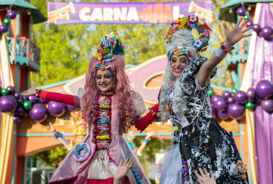 Ambiance Carnaval à Walibi