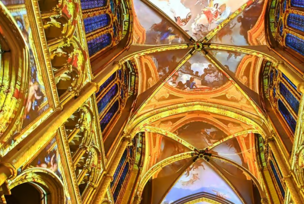 Saint-Sernin Millénaire : projection