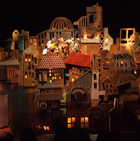 Le décor du spectacle Avenue Zéro