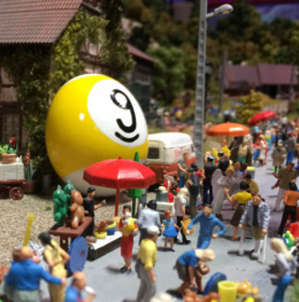 Chasse aux oeufs de Pâques Mini World Lyon