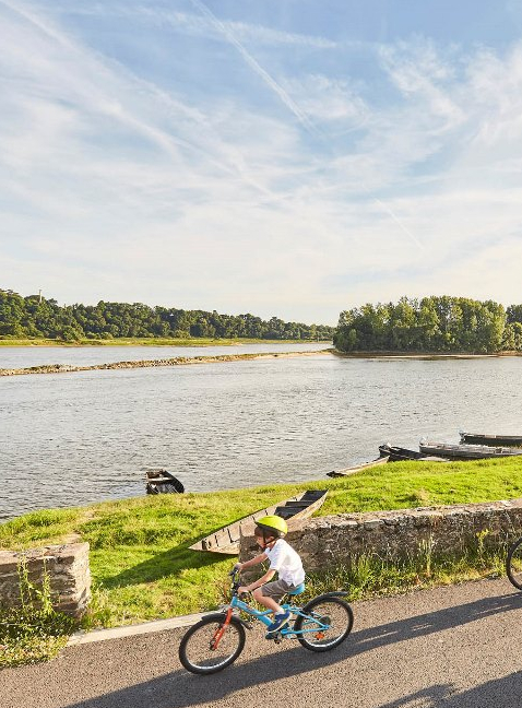 La Loire à Vélo : des balades cyclistes en famille