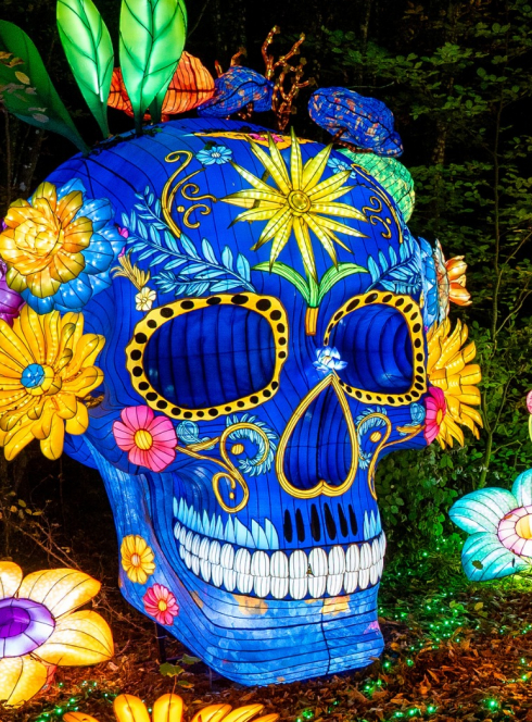 Festival Luminescences à Amnéville 2025 sur le thème du Mexique