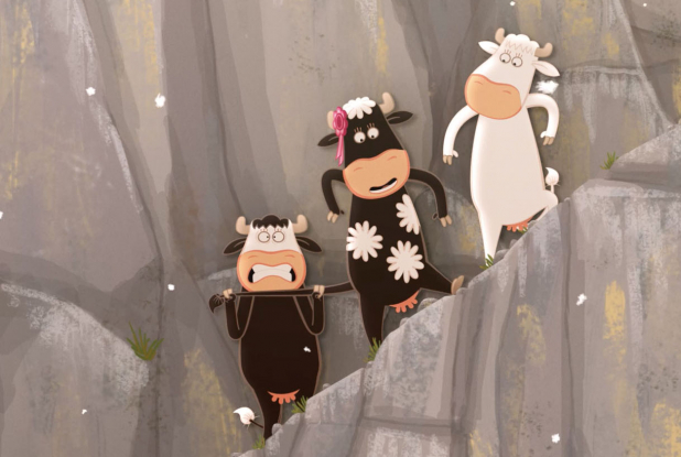 Le Quatuor à Cornes - Là-haut sur la montagne : grimpe