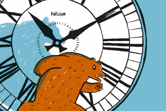 L'ours contre la montre