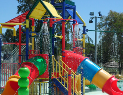 Manège aquatique à Kiddy parc