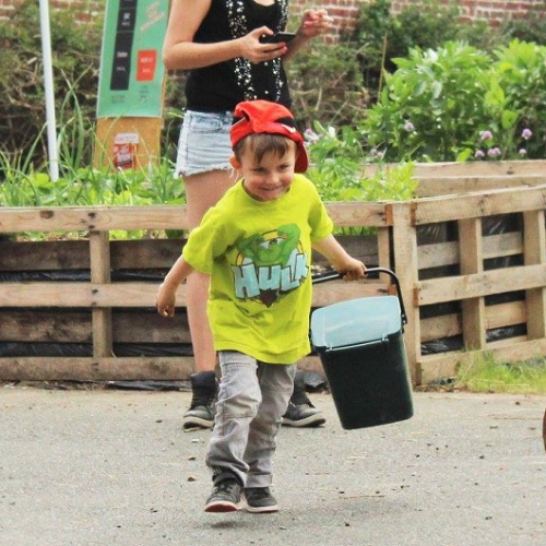 Atelier à la ferme urbain du Trichon