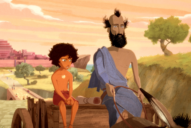 Icare : sur la carriole avec son père Dédale